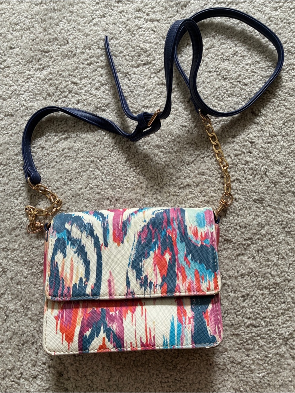 Neiman Marcus multicolor crossbody bag
